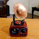 Vintage Gramophone Showpiece Modern Vibe