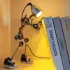 Robot shaped ambient light cyberpunk desktop light-Steampunk Lamp, Robot Desk Lamp, Industrial Table Lamp, Retro Robot Light, Vintage Pipe Lamp, Steampunk Decor, Edison Bulb Lamp, Robot Home Decor, Mechanical Lamp, Steampunk Gift Idea, Handmade Robot Lamp, Industrial Home Lighting, Metal Robot Lamp, Rustic Desk Light, Unique Desk Lamp-nic-decoe-nic-home-woleseller-bd-nicdecor-nichomedecor-best-gift-Bd-Price