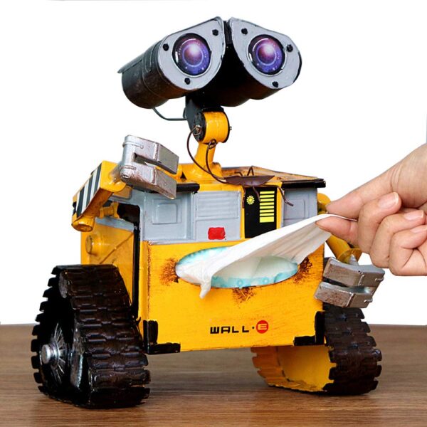 Walle tissue holder-Sure! Here are 10 tags separated by commas: **Wall-E Tissue Holder, Robot Tissue Box, Pixar Home Decor, Disney Themed Accessories, Handmade Tissue Holder, Geeky Home Decor, Retro Robot Decor, Unique Desk Accessories, Sci-Fi Tissue Holder, Gift for Disney Fans-nic-home-decor, wholesale-bd, best-price-bd, best-products-in-bd, gifts-and-unique, nic-wall-e-tissue-holder, unique-home-decor-bd, robot-tissue-box-bd, disney-merchandise-bangladesh, quirky-gift-ideas-bd