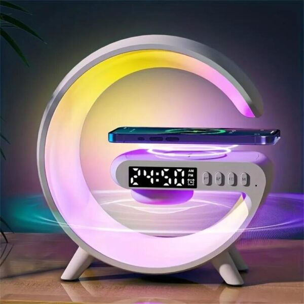 Lamp-G light 4-Smart Light Sound Machine G Shape-RGB G Speaker Smart Light Sound Machine With Led-Smart Light Sound Machine G Shape-NIC-HOME-DECOR-NICDECOR-PRICE-IN-BD-BEST-PRICE-IN-BD-WHOLESALE-BANGLADESH