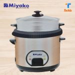 Miyako Rice Cooker, 2.8 Liter Cooker, Double Pot Cooker, Electric Rice Cooker, Kitchen Appliances, Rice Cooker with Steamer, Open Glass Lid, Energy Efficient Cooker, Home Cooking, Cash on Delivery Bangladesh-nic-home-decor-nicdecor-nichomedecor