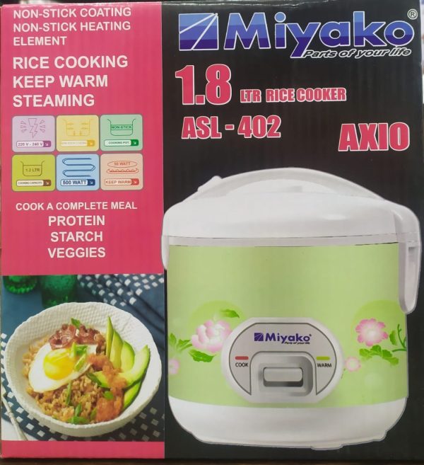 Miyako ASL-402 Rice Cooker - NIC HOME DECOR