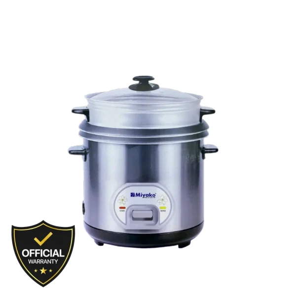 Miyako 300 SS, Rice Cooker, Stainless Steel Body, Kitchen Essentials, Home Appliances BD, Non Stick Pot, Electric Rice Cooker, Smart Cooking, Bangladesh Online Shopping, Miyako Original Product-nic-home-decor, wholesale-bd, best-price-bd, best-products-in-bd, gifts-and-unique, nic-wall-e-tissue-holder, unique-home-decor-bd, robot-tissue-box-bd, disney-merchandise-bangladesh, quirky-gift-ideas-bd