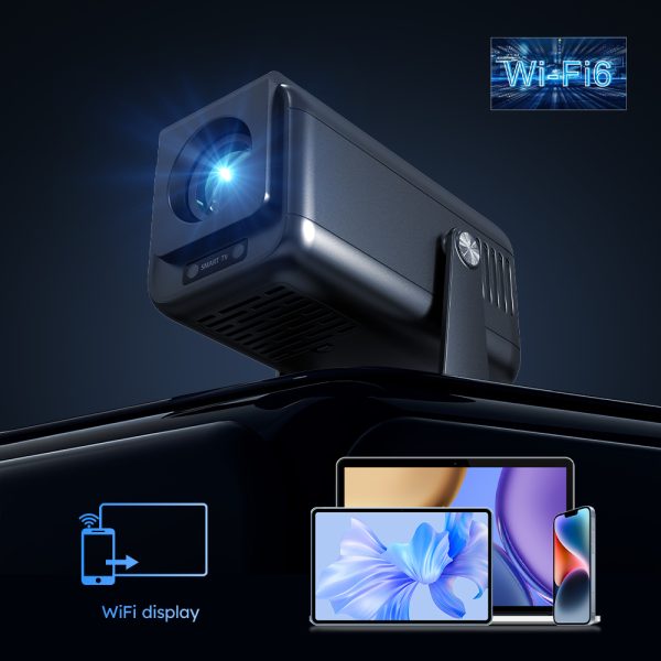 Hisilicon HY500 MAX, 1080P projector, mini projector, portable projector, Android 13 projector, 300 ANSI lumens, WiFi 6 projector, smart projector, home theater projector, projector Bangladesh-BRAND-nic-home-decor, wholesale-bd, best-price-bd, best-products-in-bd, gifts-and-unique, nic-wall-e-tissue-holder, unique-home-decor-bd, robot-tissue-box-bd, disney-merchandise-bangladesh, quirky-gift-ideas-bd
