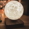 levitating moon lamp, floating night light, magnetic moon lamp, 3D printed moon, lunar decor lamp, moon light gift, space themed night light, ambient moonlight, moon table lamp, levitating LED lamp-nic-home-decor, wholesale-bd, best-price-bd, best-products-in-bd, gifts-and-unique, nic-wall-e-tissue-holder, unique-home-decor-bd, robot-tissue-box-bd, disney-merchandise-bangladesh, quirky-gift-ideas-bd