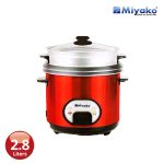 Miyako ASL-1280 RED, Stylish Rice Cooker, 2.8L Rice Cooker, Electric Rice Cooker, Red Rice Cooker, Non-stick Cooker, Double Pot Rice Cooker, Kitchen Appliance, Rice Cooker Bangladesh, Cash on Delivery BD-nic-home-decor, wholesale-bd, best-price-bd, best-products-in-bd, gifts-and-unique, nic-wall-e-tissue-holder, unique-home-decor-bd, robot-tissue-box-bd, disney-merchandise-bangladesh, quirky-gift-ideas-bd