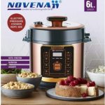 Novena NEPC-600, Electric Pressure Cooker, 6 Liter Cooker, Smart Cooking, Digital Pressure Cooker, Stainless Steel Body, Non Stick Pot, Home Appliances BD, Novena Kitchen, Bangladesh Online Shopping-nic-home-decor, wholesale-bd, best-price-bd, best-products-in-bd, gifts-and-unique, nic-wall-e-tissue-holder, unique-home-decor-bd, robot-tissue-box-bd, disney-merchandise-bangladesh, quirky-gift-ideas-bd