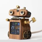 Intelligent Weather Forecast Clock, Punk Robot Clock, Electronic Weather Clock, Color Screen Clock, Tech Table Decor, Weather Forecasting Clock, Robot Technology Clock, Unique Desk Clock, Modern Home Decor, Futuristic Weather Clock-nic-home-decor, wholesale-bd, best-price-bd, best-products-in-bd, gifts-and-unique, nic-wall-e-tissue-holder, unique-home-decor-bd, robot-tissue-box-bd, disney-merchandise-bangladesh, quirky-gift-ideas-bd