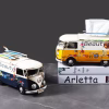 retro bus tissue box, vintage car tissue holder, decorative tissue box, home office decor, dustproof tissue storage, unique tissue dispenser, collectible tissue box, novelty tissue holder, gift for car enthusiasts, wholesale tissue box Bangladesh