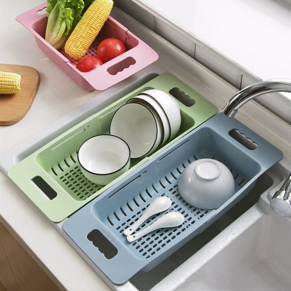 collapsible colander bd, sink strainer basket, expandable vegetable basket, fruit washing basket, kitchen storage bd, space saving kitchen tool, dishwasher safe strainer, bd best price, Nic Home Decor, nicdecor.com
