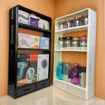 kitchen bottle rack bd, bathroom storage organizer, cosmetics shelf bd, multifunctional countertop rack, large capacity storage shelf, toiletries holder, makeup organizer bd, bd best price, Nic Home Decor, nicdecor.com