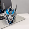 transforming optimus ashtray, robot model ashtray, windproof ashtray with lid, sci-fi desk decor, cool ashtray toy, optimus prime ashtray, home office ashtray, resin ashtray bd, unique gift for smokers, wholesale ashtray bangladesh