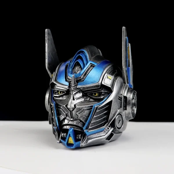 transforming optimus ashtray, robot model ashtray, windproof ashtray with lid, sci-fi desk decor, cool ashtray toy, optimus prime ashtray, home office ashtray, resin ashtray bd, unique gift for smokers, wholesale ashtray bangladesh