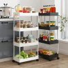 wide storage trolley, high capacity rack bd, movable storage cart, multi purpose organizer, kitchen trolley rack, office storage cart, rolling shelf unit, space saver furniture, bd best price, Nic Home Decor