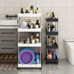 wide storage trolley, high capacity rack bd, movable storage cart, multi purpose organizer, kitchen trolley rack, office storage cart, rolling shelf unit, space saver furniture, bd best price, Nic Home Decor