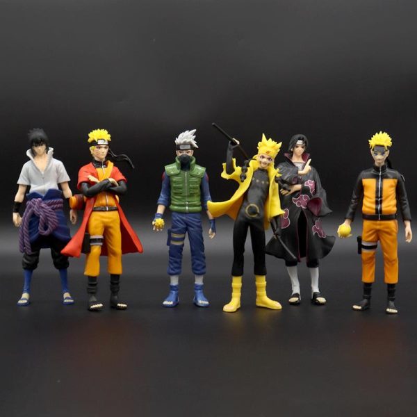6‑piece set of 18 cm naruto shippuden action figures 4