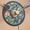 Clocks for Living Room: Vintage Style Digital Table Clock with Metal Frame - Modern Home Decor for Bedrooms and Living