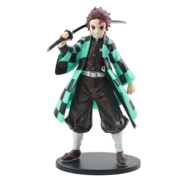 Anime demon slayer figure kamado tanjirou nezuko action figures
