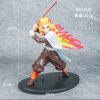 Rengoku action figure, Demon Slayer figure, anime figure Brunei, 22cm anime statue, Rengoku with sword, Offo anime figure, Demon Slayer gift item, anime decor Brunei, NicDecor, NichoHomeDecor