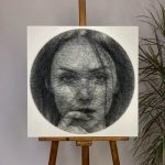 Stringartportrait stringartwallhanging stingart for home 1