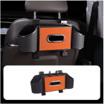 Top quality leather car backseat organizer 4
