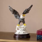 'wings of freedom' decorative eagle figurine