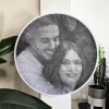Personalized string art portrait the gift to remember