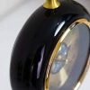 Clocks for Living Room: Vintage Style Digital Table Clock with Metal Frame - Modern Home Decor for Bedrooms and Living