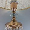 17 inches height metal crystal decorative table lamp 4