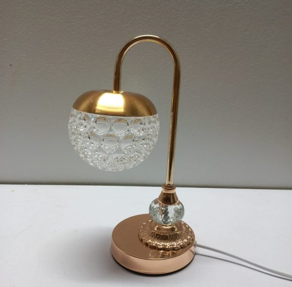 Rose gold crystal glass table lamp 2