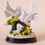 LovebirdFigurine, DovesFamilyDecor, RomanticHomeAccent, PeacefulSculpture, WeddingGiftItem, SymbolicHomeDecor, ResinBirdStatue, nichomedecor, nicdecor, HomeDecorBangladesh