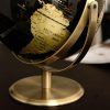 premium globe, aluminium golden globe, rotating desktop globe, 360 degree globe, educational world globe, stylish table globe, easy read globe, nicdecor.com, nichomedecor