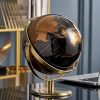 premium globe, aluminium golden globe, rotating desktop globe, 360 degree globe, educational world globe, stylish table globe, easy read globe, nicdecor.com, nichomedecor
