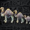 5pcs resin animal sculpture desert camel miniature figurines ...