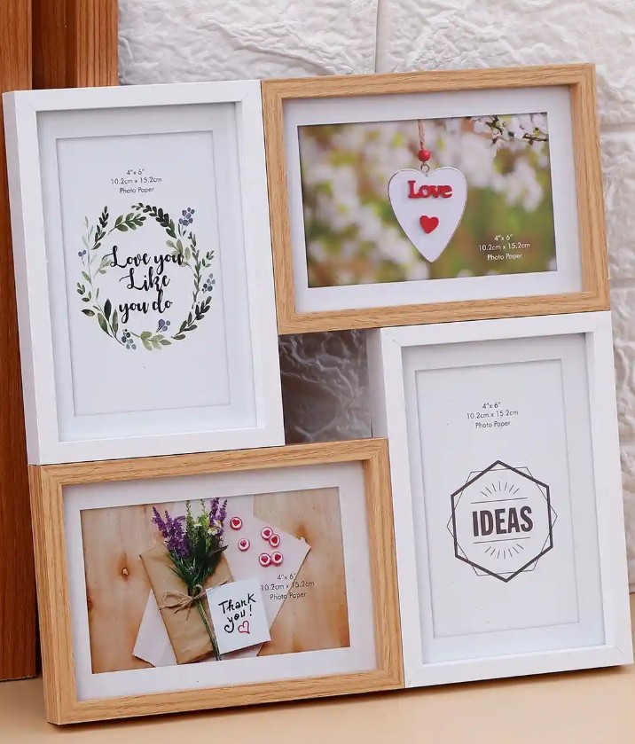 4-in-1 Collage Photo Frame - NIC HOME DECOR