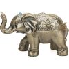 Bring a touch of timeless elegance and practicality to your space with this vintage elephant ashtray 2