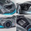 Bugatti divo diecast metal pullback toy car 3