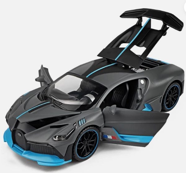 Bugatti divo diecast metal pullback toy car 4