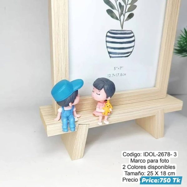 Cute couple memory frame 2