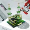 Islamic crystal glass castle tabletop decoration