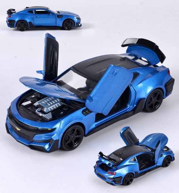 Scale die cast metal mini camaro car 3