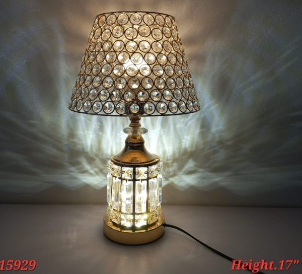 17″ metal body crystal shade table lamp.jpg 3.jpg 4