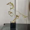Fenteer Golden Horse Ornament – Elegant Alloy Horse