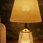 Table Lamp With Fusion Of Modern Design Fiberglass