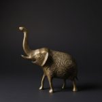 Brass Elephant Statue