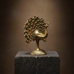 Brass Peacock Showpiece