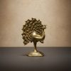 Brass Peacock Showpiece