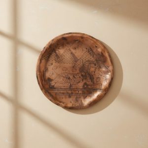Handcrafted Copper Decorative Wall Plate