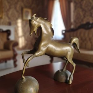Vintage Brass Horse