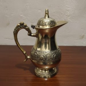 Water Jug with Brass Lid